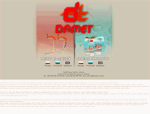 Tablet Screenshot of damet.com.pl